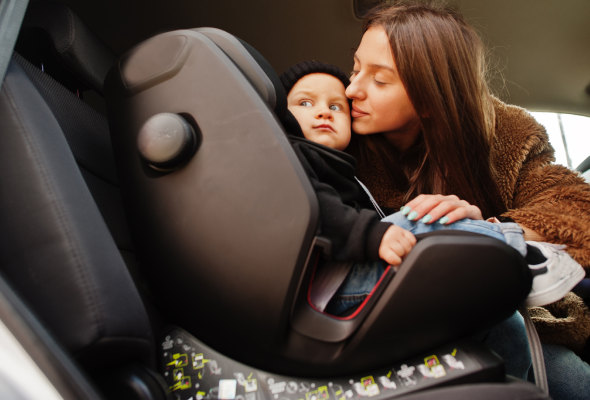 New York car service with child seats in SUV