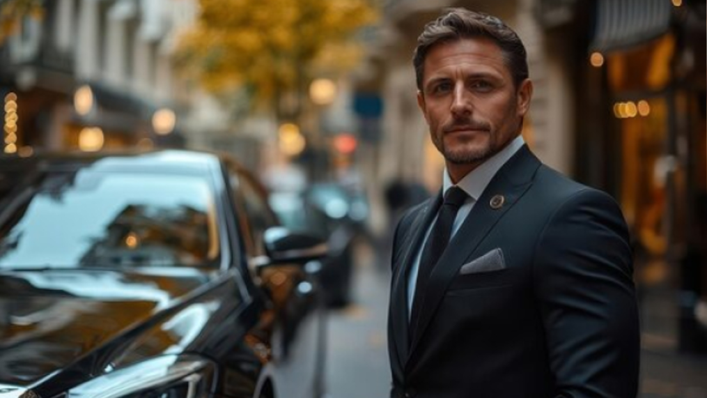 Car service from JFK to Queens with luxury black car and professional chauffeur