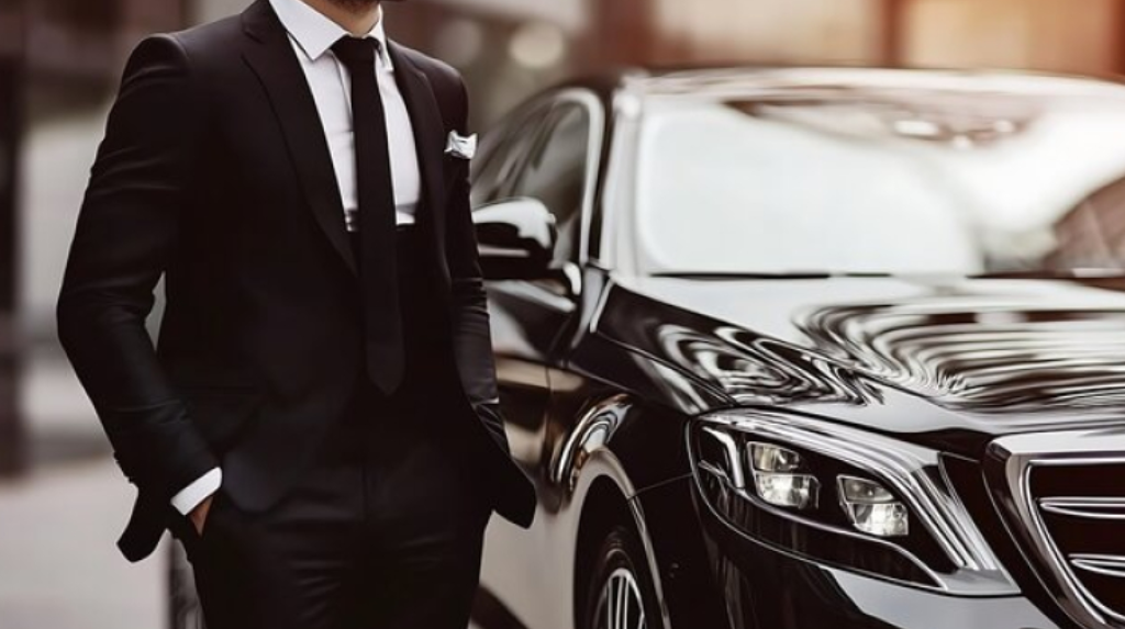 Private car service from LaGuardia Airport (LGA) to NYC with luxury sedan and limo