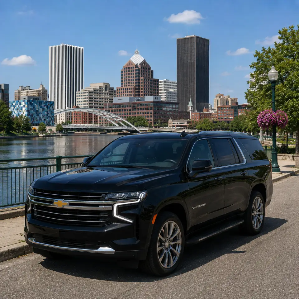 Premium limo service in Rochester